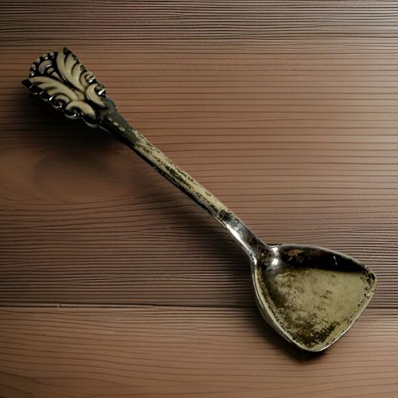 LOGO by Lori Goldstein Other - Silver Salt Spoon David-Andersen Norway Viking Norwegian Viking  Boat Spoon Only